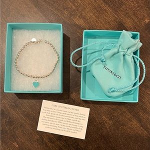 Tiffany Blue® Heart Tag Bead Bracelet